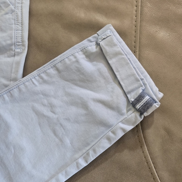 Denim&Co Soft Blue Boys Summer  Pants With Back Pockts and Waist Adjustment - Picture 3 of 6